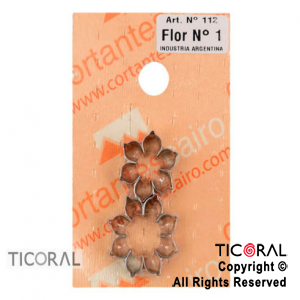 CORTANTE C 112 FLOR N.1 x 1